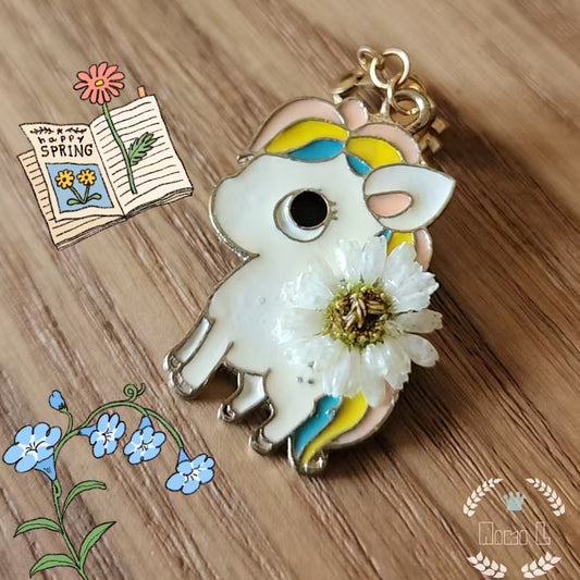 EARRING- Chamomile and Unicorns